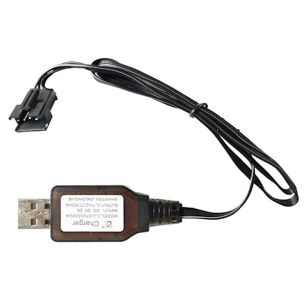 7.4v Sm4p Omvendt Lader 4-pins Litiumbatteri Usb Omvendt Lading Kabel [DB]