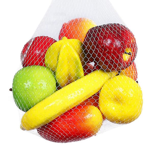 Livaktig kunstig fruktsett - 12 blandede frukter for realistiske fotorekvisitter og hjemmedekorasjon{DB}