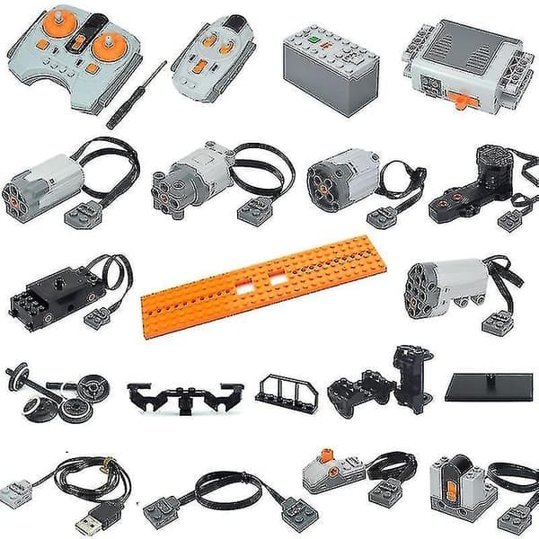 Tekniske deler Power Functions Motor Multi Tool Servo Togmotor Pf 8293 8883 Modell Kompatibel Alle Merker Byggeklosser-xh Db