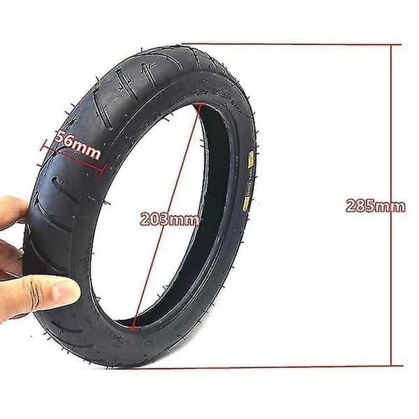1x 12 tommers 280 X 65-203 tykkere dekk og slange for barnevogn barn bil baby barnevogn indre ytre dekk barn trehjuling [DB]