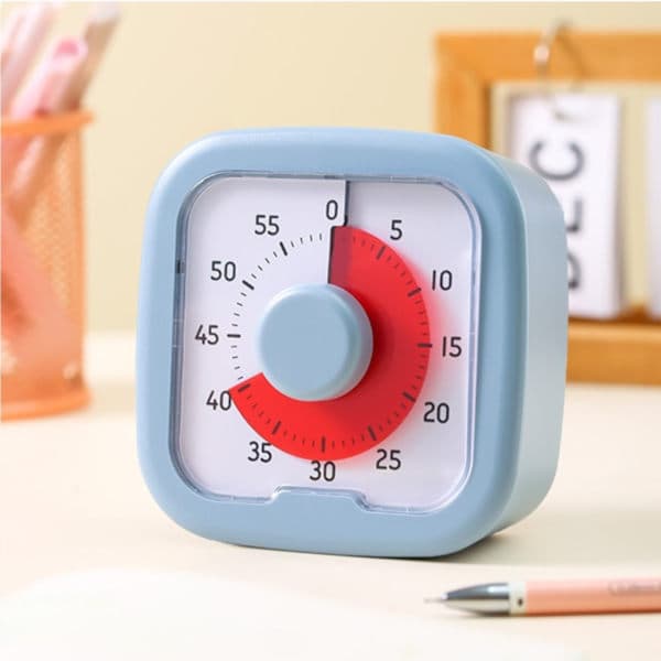 60 min visuell timer - klasseromsskole for barn - Stille visuell timer