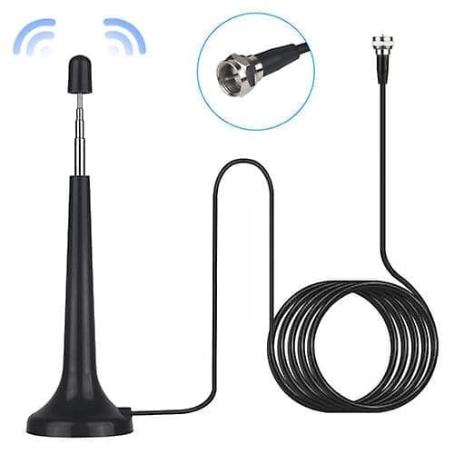 DAB Radio Antenne HiFi System Innendørs 3M FM Radioantenne for Tuner Stereo Hjem