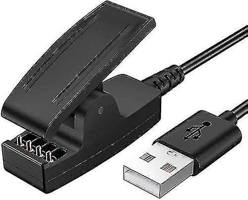 Ladeklemme kompatibel med Garmin Approach S20/g10 GPS golfklokke og Forerunner 230 235 630 35 35j 645 735xt GPS løpeklokke, USB datasynkronisering