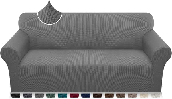 Høy stretch sofa trekk 3 seter ultra myk stilig sofa C