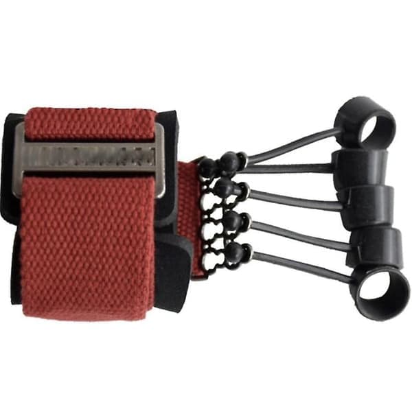Finger Extensor Exerciser Finger Stretcher Hånd Extensor Finger Gripper Yoga Motstandsbånd Finger Styrketrener Rød