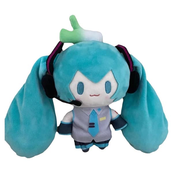 15 cm Hatsune Miku Fufu Profesjonell Virtuell Idol Omgivende Pute Plysj Følgesvenn Dukke I8t2