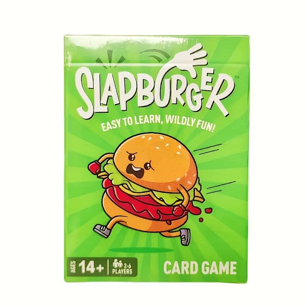 Slapburger: Raskt og vilt moro! - Kortspill for tenåringer og voksne | Støtter 2-6 spillere | Perfekt for familieselskaper, Halloween,