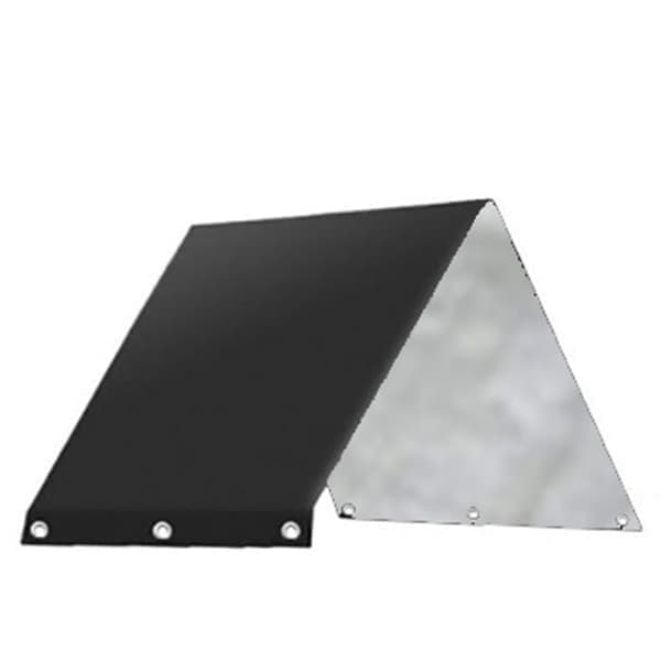 Lekeplass Erstatningstak Vanntett Deksel Erstatning Presenning for Barn Lekeplass 132cm x 229cm UV-sikker Huske Sett Skygge Tak