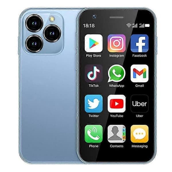 [LCS]SOYES XS16 3 tommer 4G Mini Smarttelefon Android 10 5MP Dual SIM Mobiltelefon, 2+16GB