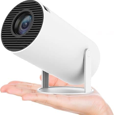 [LCS]|HH|HY300 Pro 4K Smart Mini Projektor - Android 12, WiFi 5G & Bluetooth 5.2, 160ANSI, 180° Roterbar, Automatisk Keystone