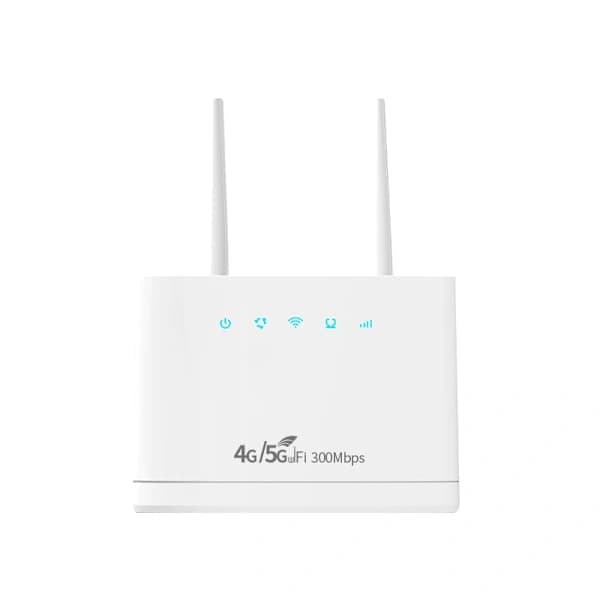 [LCS] 5G Trådløs ruter med SIM-kortspor, 300 Mbps (EU-kontakt)