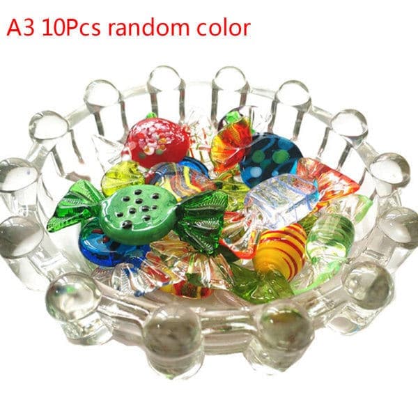 10 stk Vintage glassgodteri bryllupsfest godteri-FA-