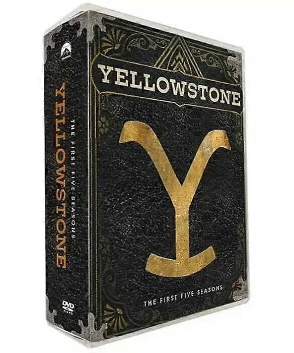Yellowstone: Komplett serie sesong 1-5 (DVD engelsk versjon, 2023, 23-Disc Box Set)