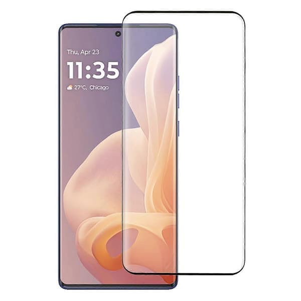 For Motorola Moto G85 5G/S50 Neo 5G Skjermbeskytter 3D Buet Herdet Glassfilm Side Lim