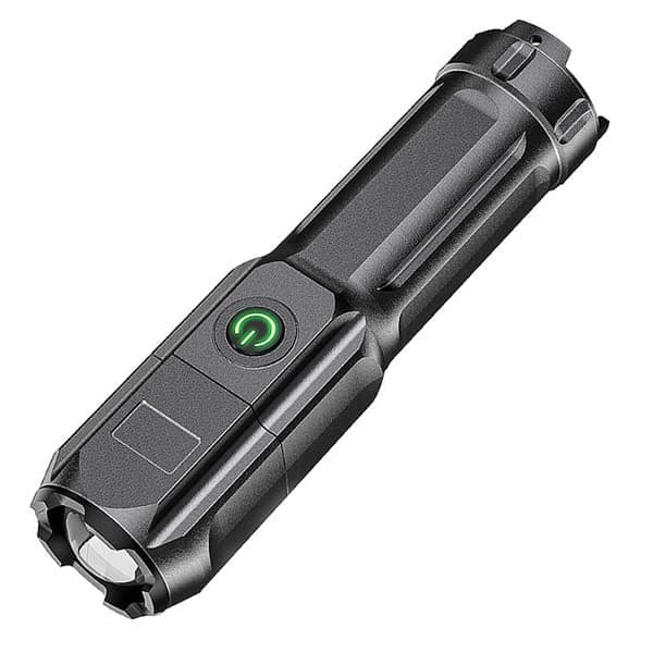 Oppladbar LED -lommelykt XPE Zoom
