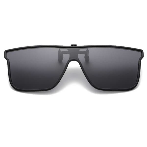 Sport Clip On Solbriller Flip Up Black
