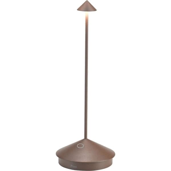 Aluminium - Dimbar LED Skrivebordslampe, IP54 beskyttelsesgrad, egnet for innendørs/utendørs bruk, med plugg, 29 cm høy