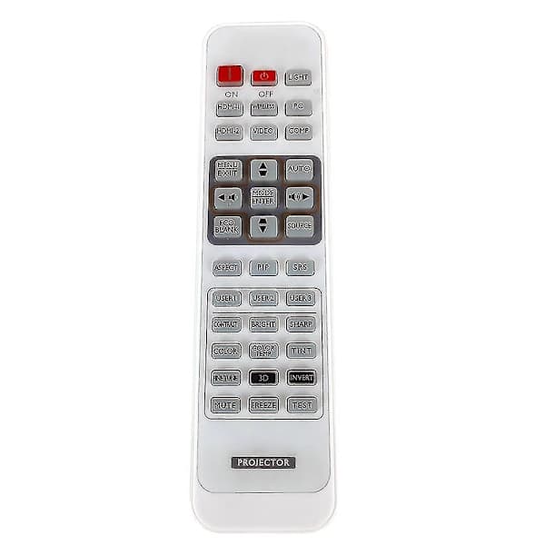 Erstatning for Benq-projektorer Fjernkontroll Hd227d Th750 W1070 W1080st W750 W1500 W1300 W1400 Th1 - Perfekt