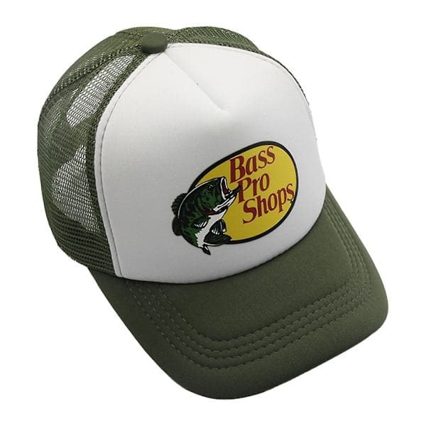 Bass Pro Shop Utendørs Hatt Trucker Mesh Caps - Menn og Kvinner One Size Fits All Snapback Lukking - Flott for Jakt & Fiske-Perfekt