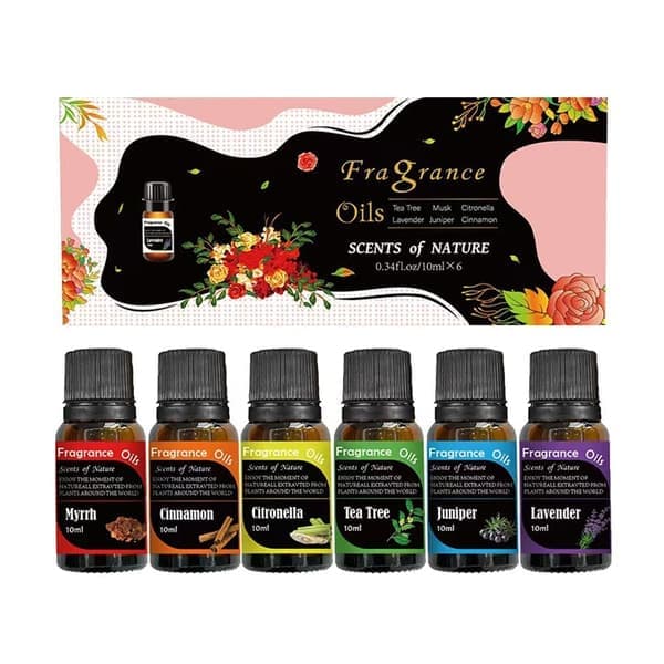 Eteriske oljer for diffuser – 6 naturlige dufter for aromaterapi