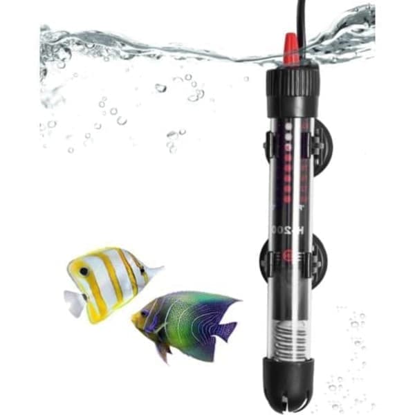 Akvariev varmeapparat justerbar 30 l 25 W varmeapparat akvarium med termostat 20-34 °C for fisketanker og akvarier_yux