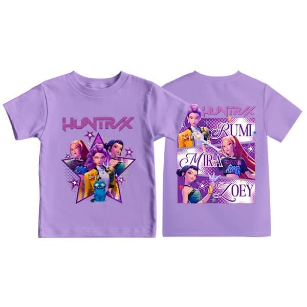K-Pop Demon Hunters T-skjorte rosa-FF-