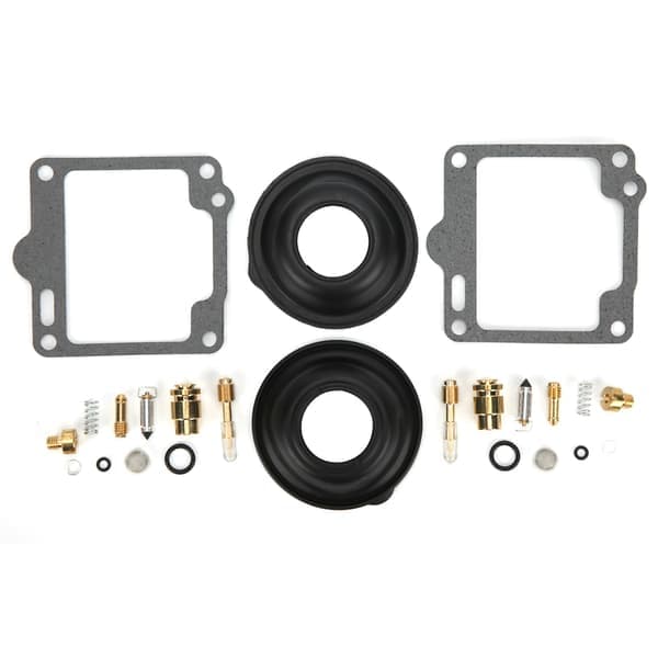 Lett å installere forgasserreparasjonssett for Yamaha XV1100 Virago, membranvakuumutskifting kompatibel med K&L 1988-1999, komplett overhalingssett