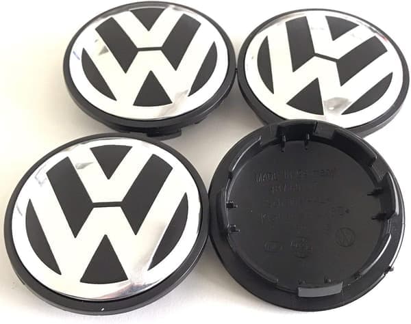 Volkswagen Beetle Golf Polo Navkapsel Hjulsenterkapsler 3B7601171 (4 STK) 65 mm