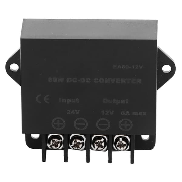 24V til 12V 5A DC-omformer bilstrømadapter for kjøretøy