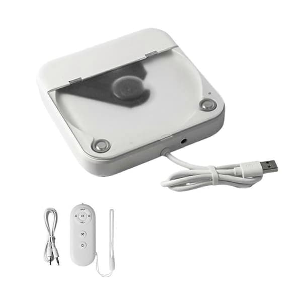 Ekstern Universal CD-spiller for Bil - Bærbar CD-spiller med AUX-kabel, Kobles til Bilens USB-port, Tapsfri Tilkobling