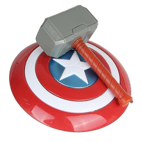 32cm Captain America-skjold for barn, cosplay-rekvisitt