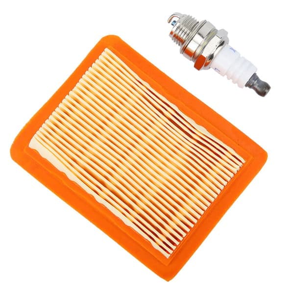 Luftfilter og tennplugg servicekit for Stihl FS120 FS200 og FS250 krattmaskin