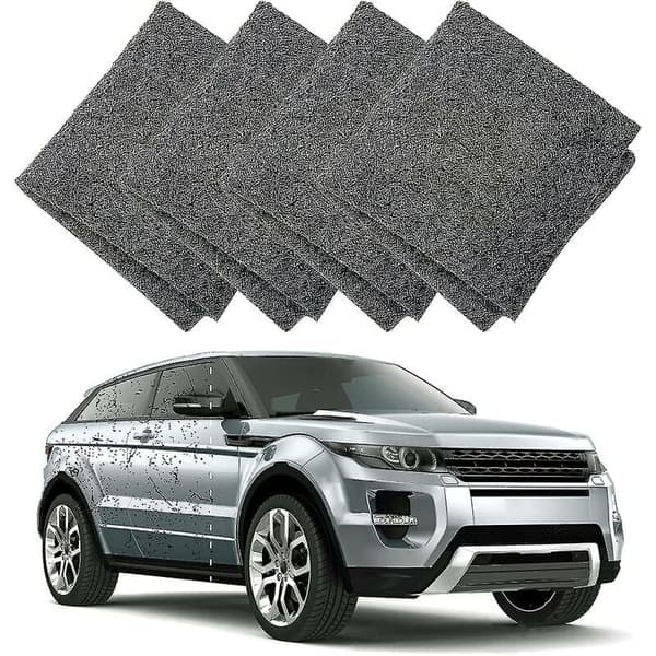 4 pakker Nano Sparkle Cloth Car Scratch Remover Nano Magic Cloth Enkelt å polere overflate