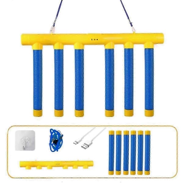 【Reaksjonstrening】Oppgradert Drop Stick Spill | Tren Hånd-Øye-Koordinasjon | Reaksjonsspill for Barn og Voksne | Bærbar A[GKS]