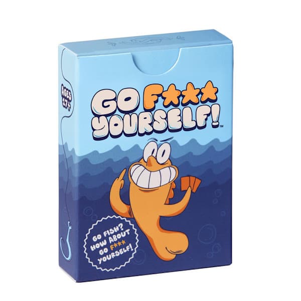 Go F Yourself! – Det Voksne Go Fish-kortspillet Du Alltid Har Ønsket Deg | Hilarious Party Game for Voksne, 2+ Spillere | 52 Kort, 13 Unike Par