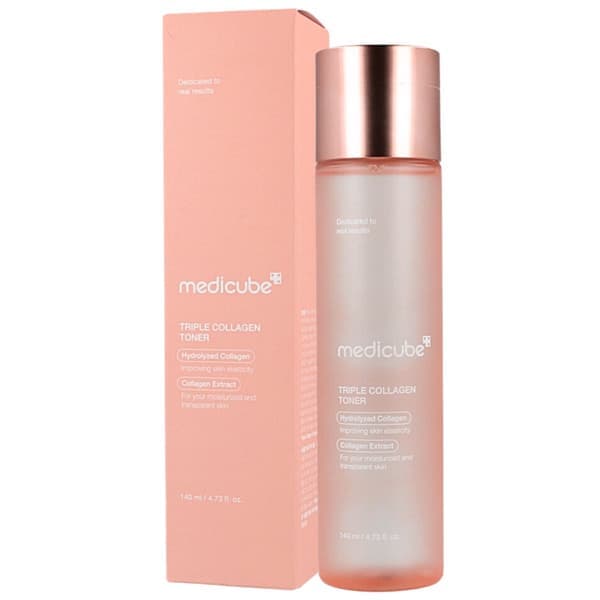 Medicube Triple Collagen Toner, 140 ml - Nærende toner med kollagen