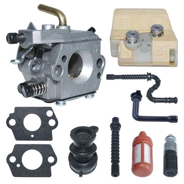 Forgasser for STIHL MS260 026 MS240 024 Del av impulsledning for drivstoffilter for luft