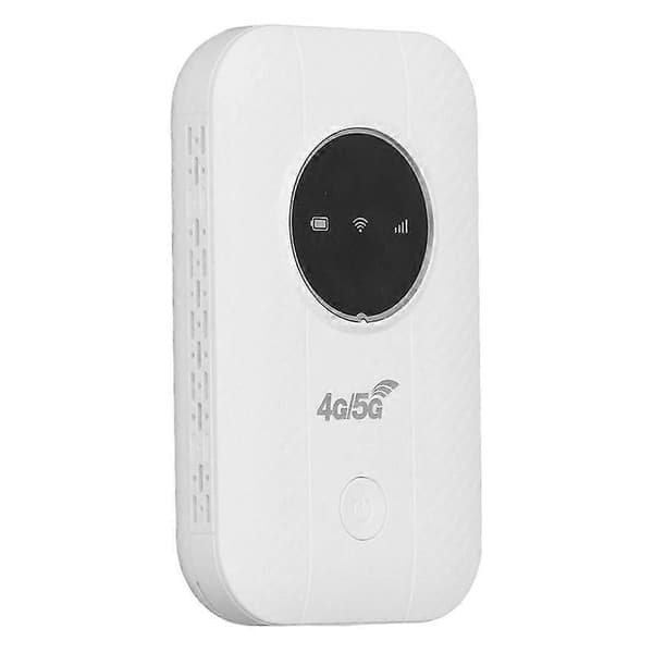 LTE 4G 5G Modem Router, 300Mbps Hotspot Opptil 10 Enheter, SIM-kortspor, 2100mAh Batteri, for Reise, Forretningsreise