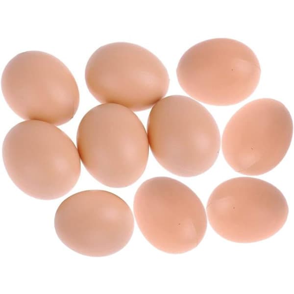 Hønseegg Kunstige Hønseegg Sett Tre Kunstige Egg Hjelper Legg Hønner DXGHC