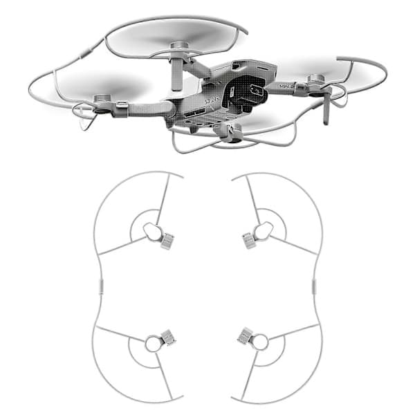 Mini 4K Propellbeskyttelse for DJI Mini 4K Drone, Kompatibel med Mini 2 SE, Mini 2, Mini SE, Mavic Mini, Oppgradert Versjon