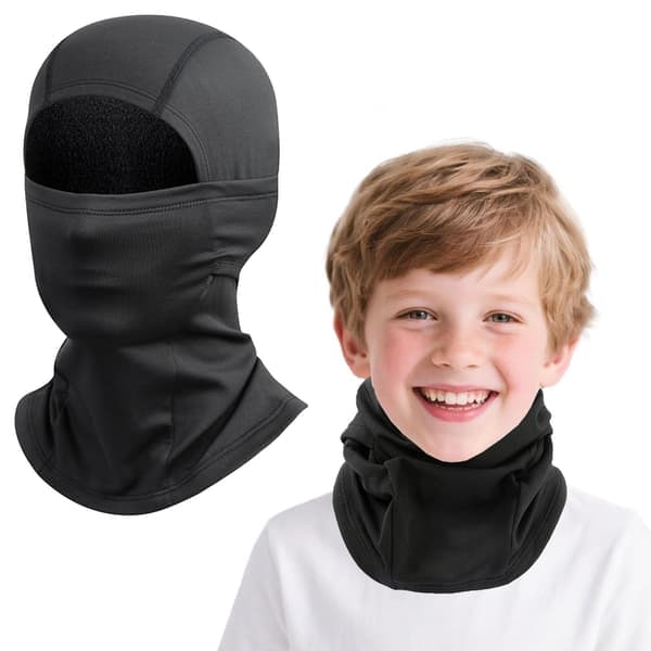 Balaklava for barn, vindtett varm skiskmaske for gutter/jenter, multifunksjonell balaklava for barn for sykling, skøyter, ski, løping – én