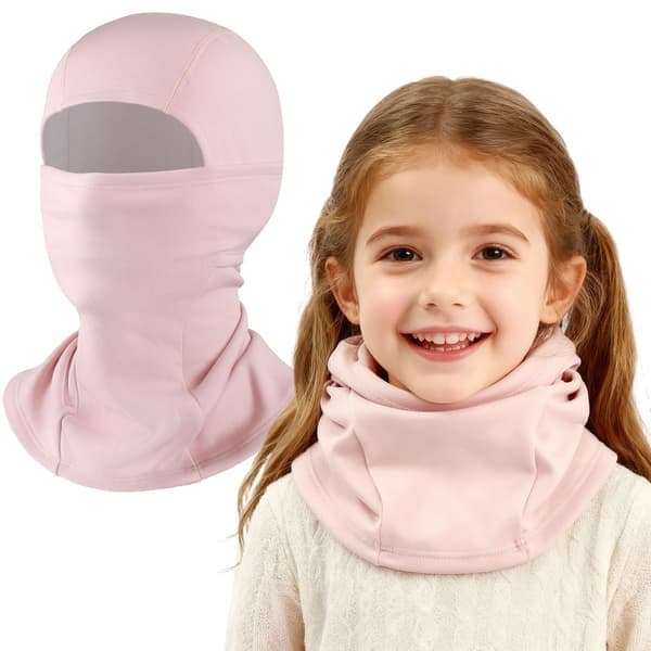 Balaklava for barn, vindtett varm skiskmaske for gutter/jenter, multifunksjonell balaklava for barn for sykling, skøyter, ski, løping – én