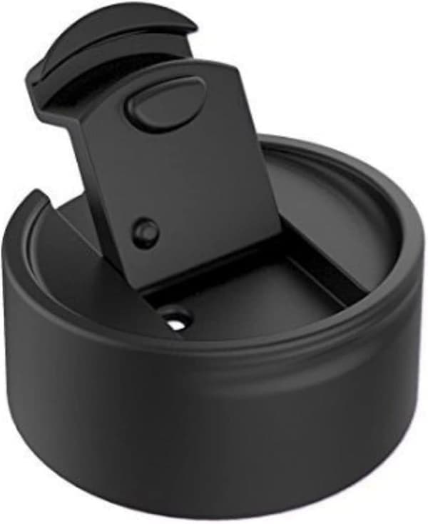 2-pakning Hydro Wide Mouth Flip and Sip erstatningslokk eller -korker kompatible med Hydroflask, Nalgene og mange andre store vannflasker b[HK]