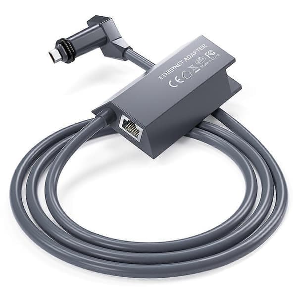 Ethernet-adapter for Starlink for parabolantenne satellitt Internett V2 Powerline Kit for kablet nettverk GEN2 Ethernet