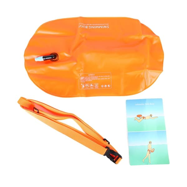 Simboj Špent vann Sikkerhet Svømming Livredning Drivpose for svømmeopplæring Snorkling Vitalitet Orange
