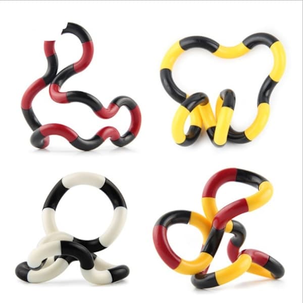 Tangle Toy Fidget Twister Hånd Fidget Toy Twisted Dekompresjon Toy 4
