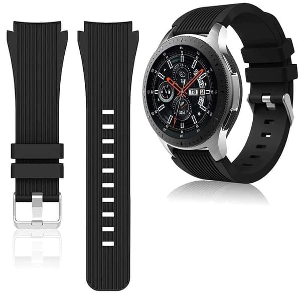 22 mm Klokkereim - Samsung Galaxy Watch 46 mm, Huawei Watch GT2/GT3/GT4/GT5/GT6, Amazfit GTR/Balance, Garmin Venu 2 m.fl.