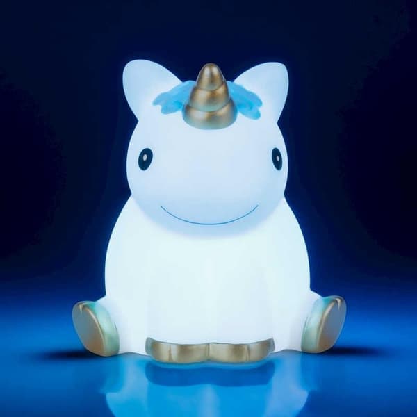 LED-lampe / Trådløs Nattlampe - Enhjørning / Unicorn