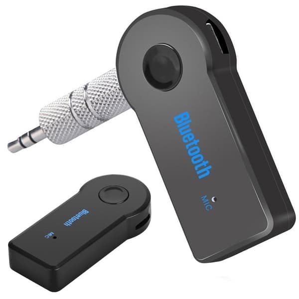 Lydmottaker / Bluetooth Adapter AUX Minijack - For Bil & Hjem