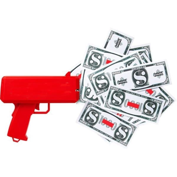 Pengepistol / Money Gun - Skyter sedler – Pistol